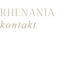 &nbsp;RHENANIA kontakt 